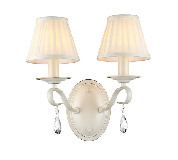 prezzo Lampada da parete Elegant in Metallo Brionia Beige