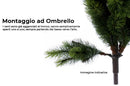 Albero di Natale Artificiale Adami Grivola Verde Varie Misure