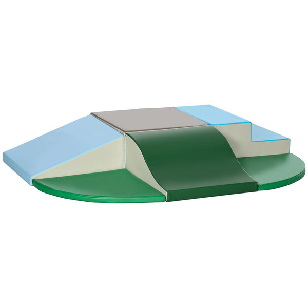 acquista Set 6 Costruzioni Morbide per Bambini 1-3 Anni in PU ed EPE Multicolore Verde e Blu