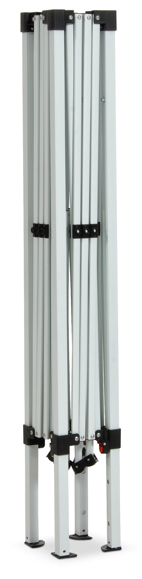 online Gazebo da Giardino Pieghevole 3x3m Telo in Poliestere e PVC con Ventilazione Taddei Automatico Bianco