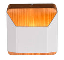 Applique da Interno a led in Metallo Bianco Opaco