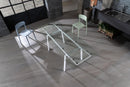 Set 2 Sgabelli 42x52xH93 cm in Similpelle Brigitte Tortora