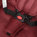 Passeggino Leggero per Bambini 3 Ruote Pieghevole Reclinabile Rosso
