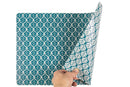 Set 6 Tovagliette Double Face 45x30 cm Villa d'Este Home Tivoli Bali Leaf