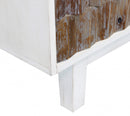 Mobile Archie 135x45x80 h cm in Legno Bianco