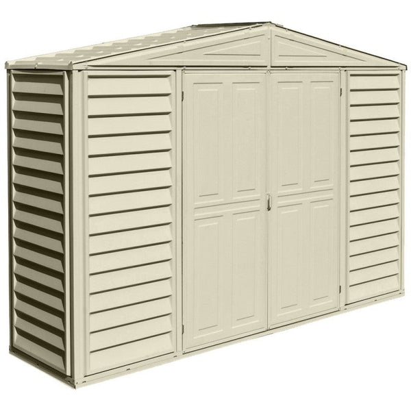 prezzo Casetta da Giardino Porta Attrezzi 320x81x233 cm in PVC Avorio