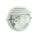 Lampada Applique Tonda Piccola Colore Bianco per Esterno Linea Palpebra Sovil