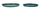 Svuotatasche Saturno Rot, Ottanio Coppia Ø33x2 cm in Metallo Verde acqua