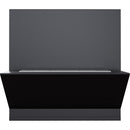 Camino a Bioetanolo da Parete 45x45x15,2 cm Flig Malibù Nero