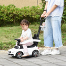 Macchina a Spinta per Bambini con Licenza Mercedes C63 AMG Push Car Bianca