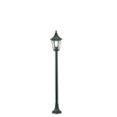 Lampada Palo Paletto per Giardino Colore Nero per Esterno Linea Pagoda Sovil