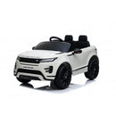 Macchina Elettrica per Bambini Licenza Land Rover Evoque 12V con Telecomando Bianco
