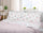 Set Lenzuola Cotone Sopra Sotto con Angoli e Federe Cober Garden Rosa Varie Misure