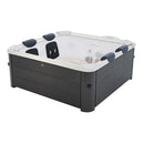 Vasca Idromassaggio da Esterno Spa Riscaldata 160x160x65 cm 6 Posti Wi-Fi Oslo Smart