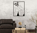 Pannello da Muro Elegant 1 60x1x80 cm in Ferro 