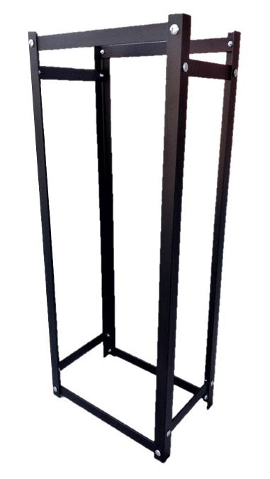 prezzo Portalegna per Camino da Interno o Esterno 60x25x99,5 cm in Acciaio King Nero