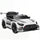 Macchina Elettrica Bambini 3-8 Anni Licenza Ufficiale Mercedes AMG 12V con Telecomando Luci LED Bianco