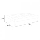 Divano Letto Clic Clac 80x176x92 cm in Tessuto Patchwork Patchwork 1
