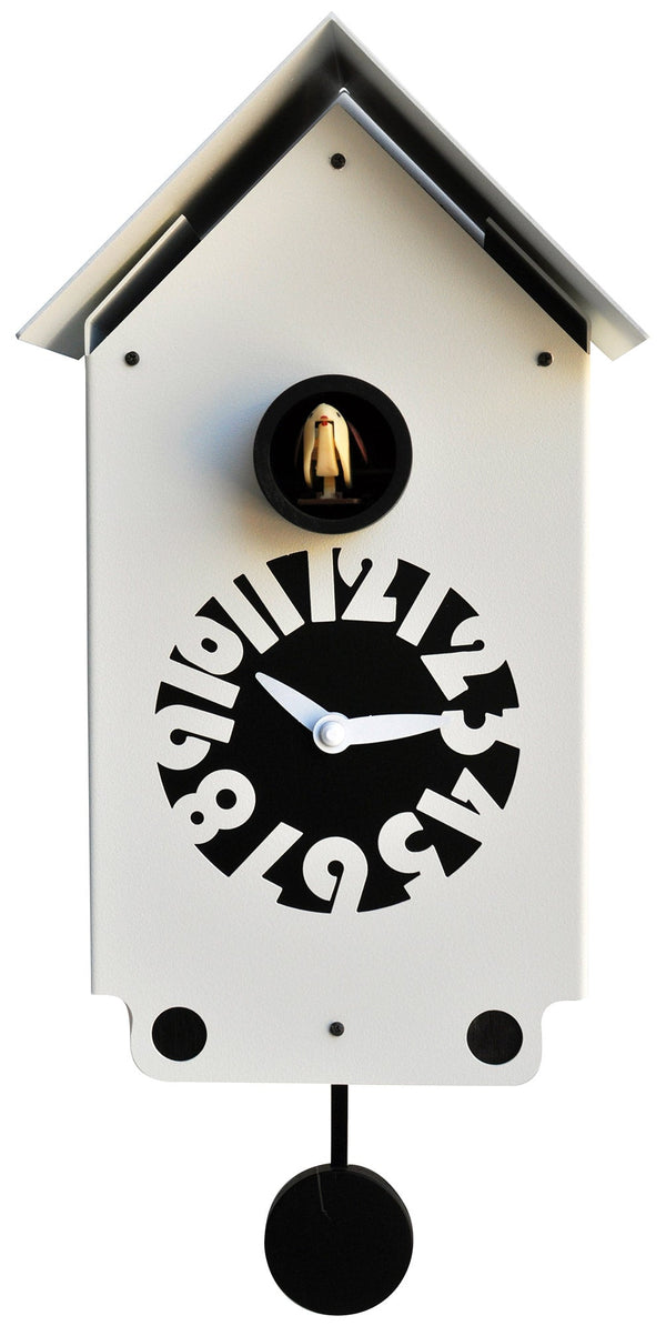 sconto Orologio a Cucù da Parete 17x30x12cm Pirondini Italia Casetta