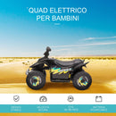 Mini Quad Elettrico per Bambini 6V Nero