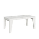 Tavolo Allungabile 140/400x90x77 cm Naxy Premium Bianco Frassino  