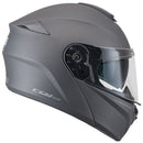 Casco Integrale per Scooter Visiera Lunga CGM Berlino 508A Grigio Opaco Varie Misure