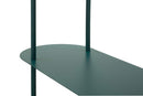 Libreria Saturno Ottanio 118x31x139 cm in Metallo Verde acqua      