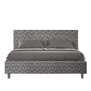 Letto Matrimoniale Adele Era 09 Blu Varie Misure