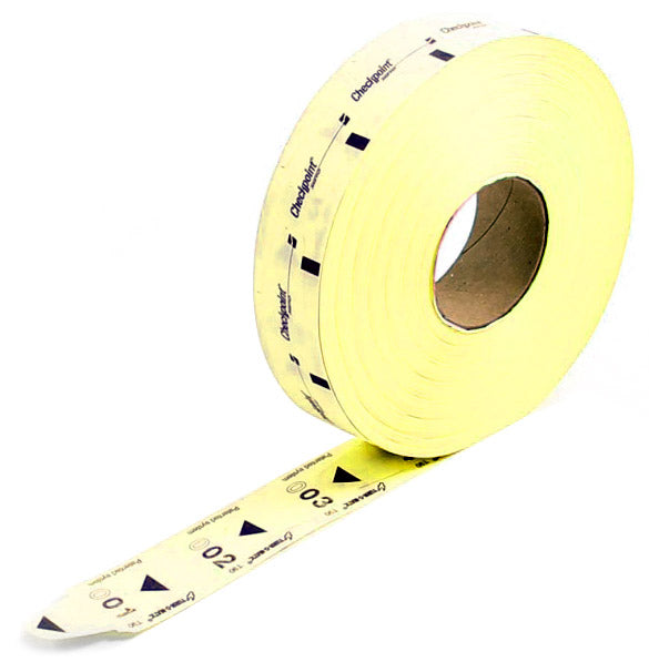 prezzo 24000 Tickets per Distributore Eliminacode D900 Confezione 6 Rotoli x 4000 Visel Gialli
