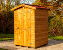 Casetta Box da Giardino 1,2x1,2 m con Pavimento in Legno di Abete 19mm Therma