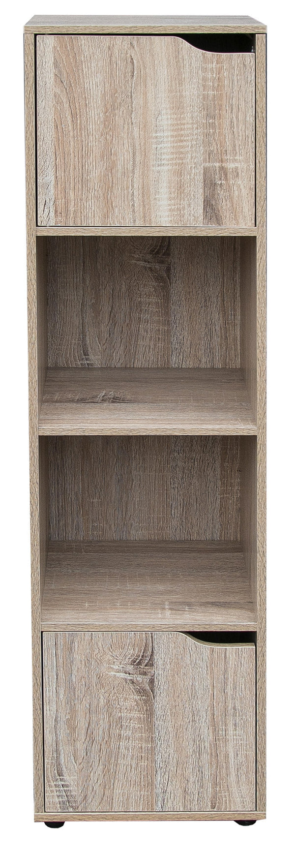 Libreria 2 Ripiani 2 Ante 30x29x120 cm in Legno online