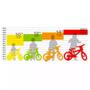 Bicicletta per Bambino 16" 2 Freni  Nerf Nera