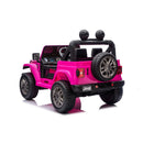 Macchina Elettrica per Bambini Jeep Wrangler Rubicon 12V con Telecomando Rosa   
