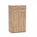 Mobiletto con 2 Anta e 1 Cassetto 27x38x103 h cm in Truciolare bilaminato Naturale