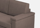 Divano 3 Posti 208x85x85 cm Marrak in Tessuto Talpa