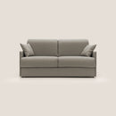 Divano Letto 3 Posti 189x96x96 cm Evans in Tessuto Tortora