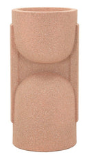 Porta Vaso da Esterno Nui 36x34x70,5 cm in Resina Rosso      