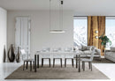 Tavolo Allungabile 180-440x90x77 cm Everyday Bianco Frassino