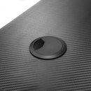 Scrivania Gaming con Luci LED 120x60x73 cm  in MDF e Metallo Nero