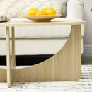 Tavolino Ovale 110x60x45 cm in Truciolato Rovere