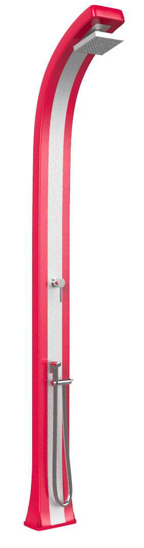 Doccia da Giardino Miscelatore e Doccetta Arkema Spring Plus Fascia Inox Cherry online