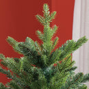 Albero di Natale Artificiale 180 cm 1821 Rami Base in Metallo Verde 