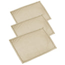 Set 3 Canovacci da Cucina 50x70 cm Amelie Beige