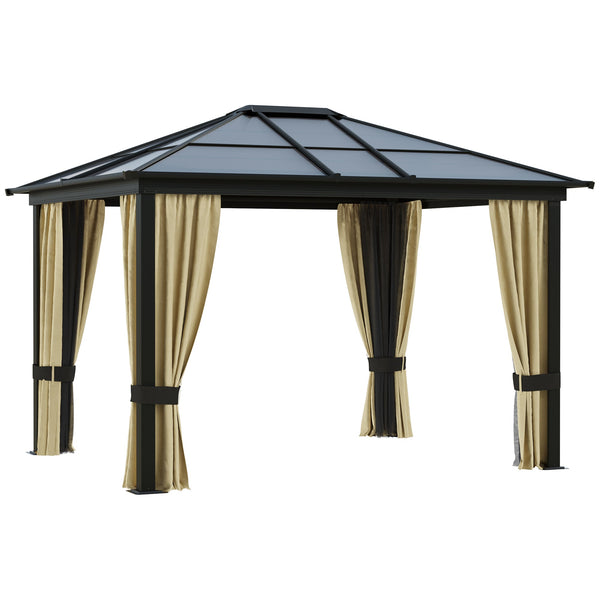 Gazebo da Giardino 3x3.6x2.65m in Alluminio e Policarbonato Tendone Lusso online