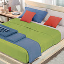Plaid Misto Cotone 130x180cm Cober Coprice Verde Kiwi