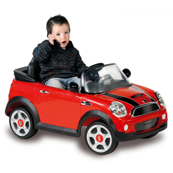 Macchina Elettrica per Bambini 6V con Licenza Mini Cooper Rossa sconto