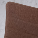 Set 4 Sedie 41x50x97 cm in Tessuto Cachi