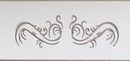 Camino Elettrico da Pavimento 93,3x111,7x27 cm Effetto Fiamma 1500W Diana & Zakinthos Bianco