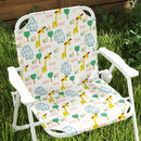 Set da Giardino per Bambini 2-5 Anni con Tavolino 2 Sedie e un Ombrellone Bianco    