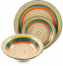 Servizio Piatti 18 Pezzi in Stoneware Soriani Mambo Multicolor
